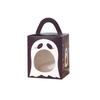 10 Pieces Halloween Cupcake Boxes Halloween Individual Carriers Party Boxes With Clear Window For Cupcake Gifts Wrap Dessert Table Decoration