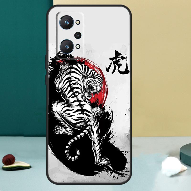 Fashion Animal Tiger Art For Realme 13 12 10 11 14 Pro Plus GT 6 5 6T GT7 Pro C55 C53 C51 C21Y C25S C75 C67 C61 Case