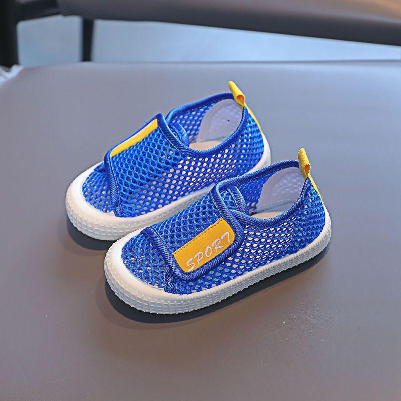 Candy Farbe Sommer Atmungsaktive Air Mesh Kinder Einzelnen Net Tuch Kinder Sport Casual Jungen Mädchen Turnschuhe Schuhe