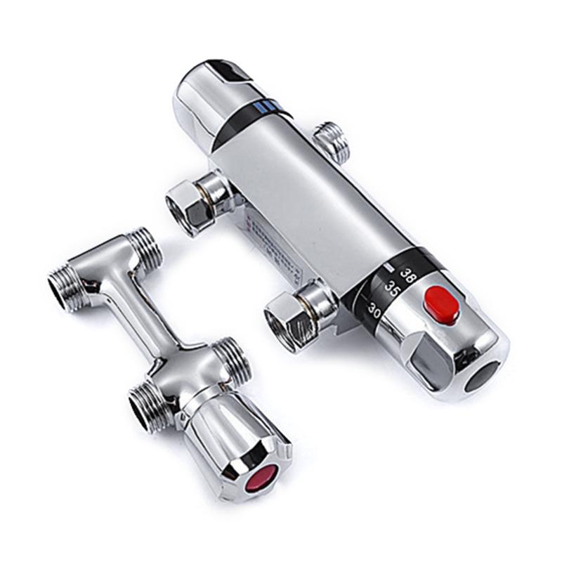 Termostatická sprchová baterie Termostatická tyčová sprchová baterie pro ventil s regulací teploty Regulace objemu vody Sprcha