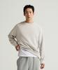 Champion Small Logo Loose Fit Sweatshirt Oatmeal