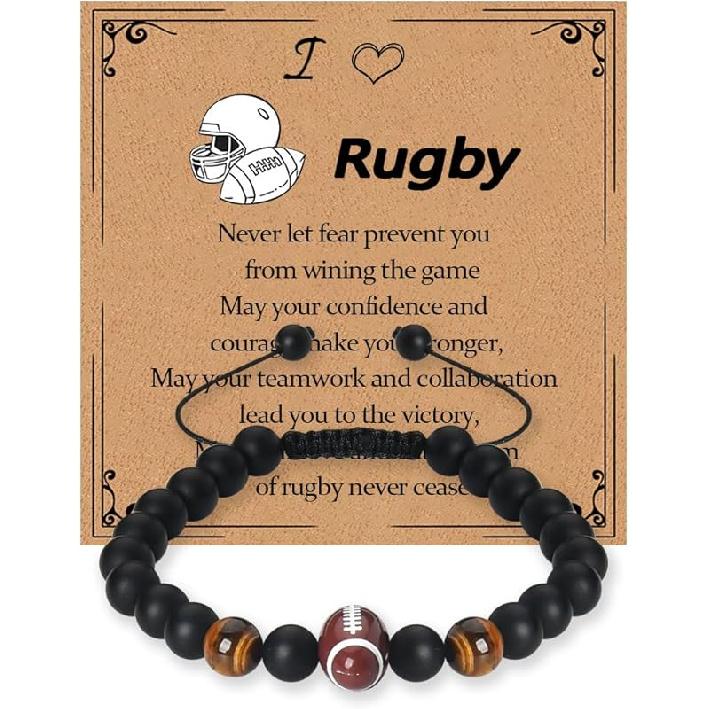 Браслет ShiQiao Spl Бейсбол Регби Теннис Баскетбол Футбол Волейбол Подарок Сыну Другу Подарок на День Рождения Любителю Спорта Подарки