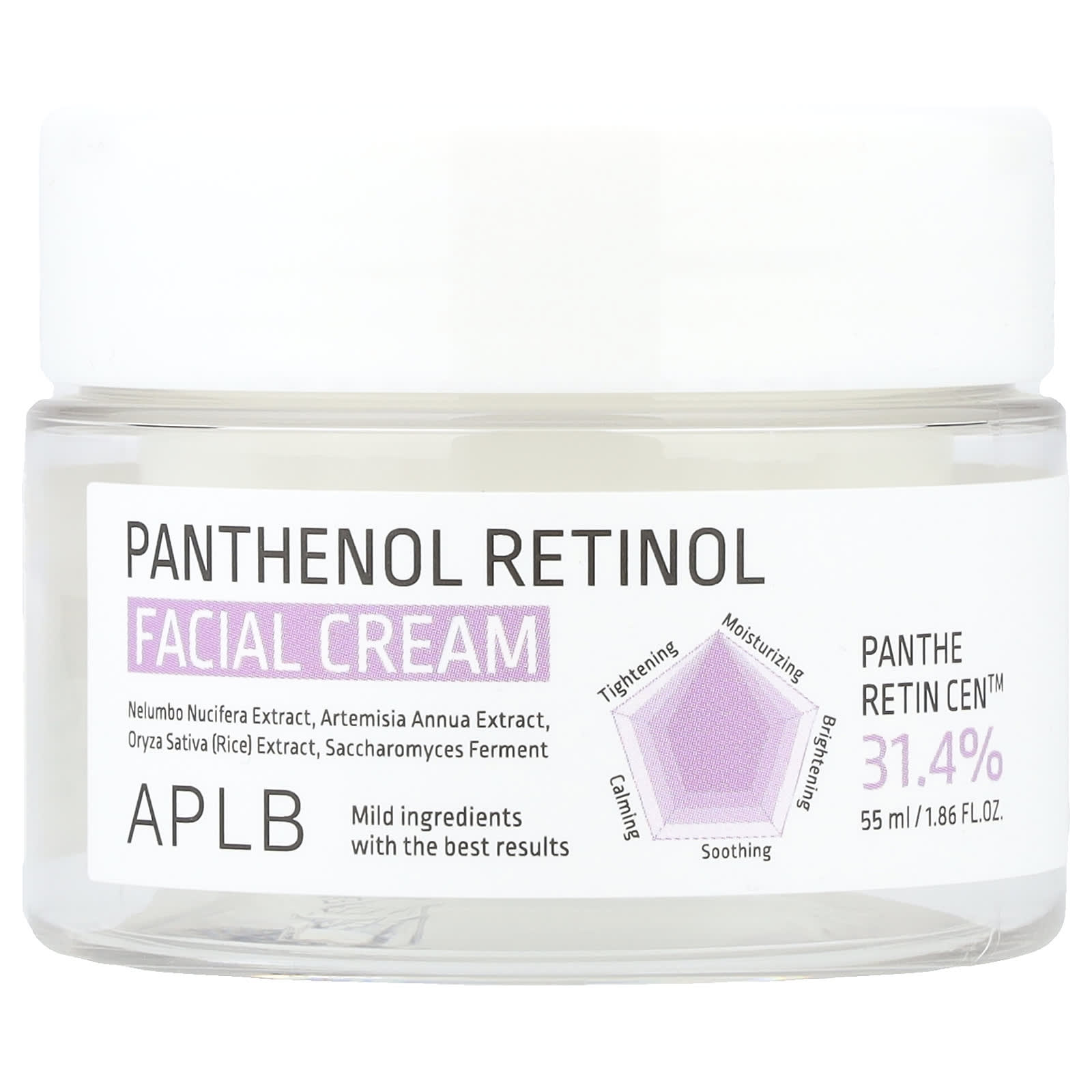 

APLB, Panthenol Retinol Facial Cream, 55ml (1.86 fl oz)