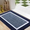 Olanly Durable Door Mat Family Anti-slip Carpet Floor Indoor Mat Absorbent Entrance Door Mats Dirt Resistant Easy to Clean Rug