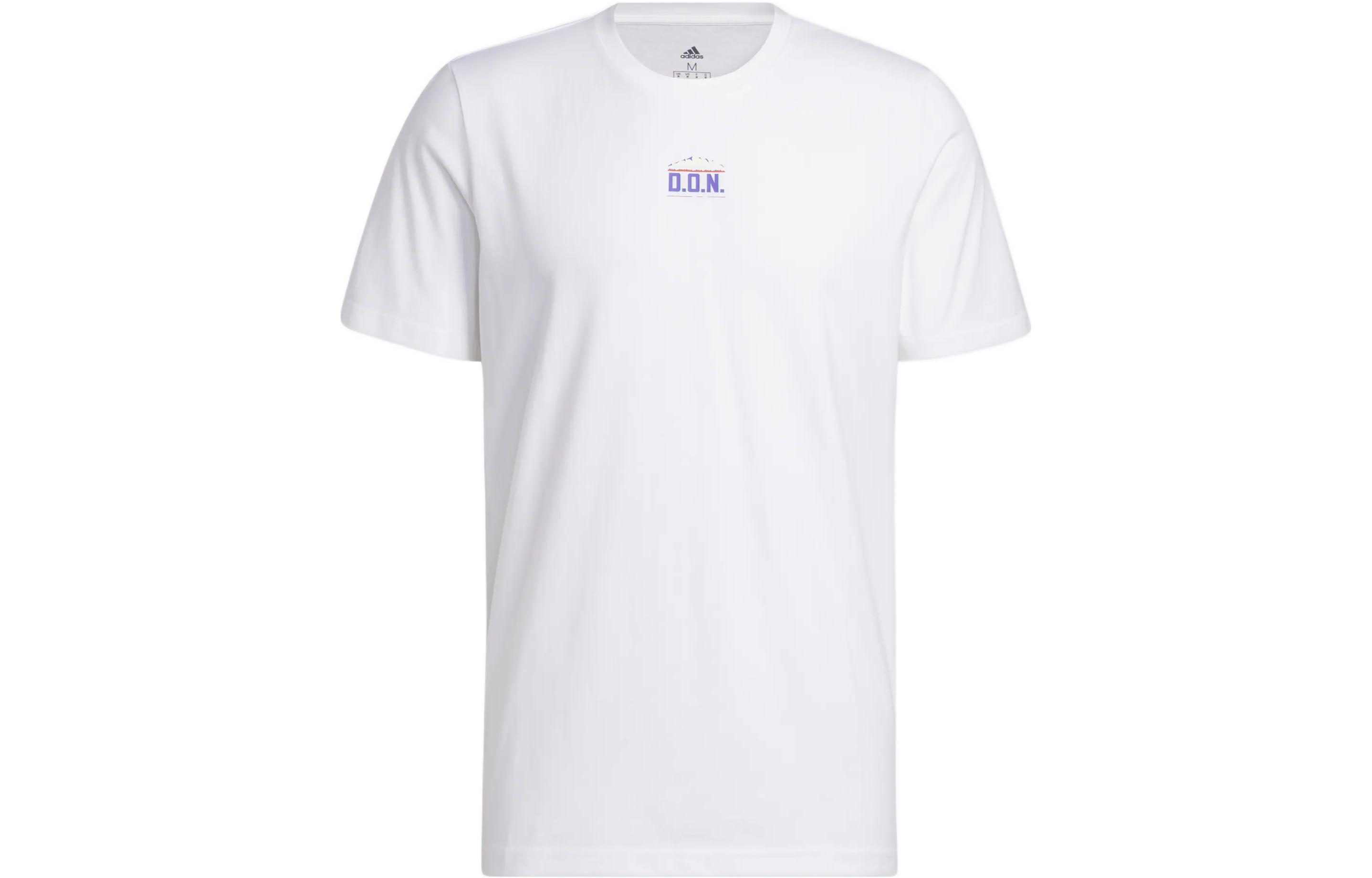 Adidas D.o.n. Excellence Tee T Shirt Men s White IB9403 L