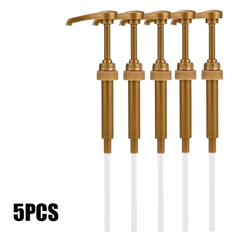 Seifenpumpe Siruppumpe Schwarz Flüssigkeitsspender Sirup Saft Flaschenspender Pumpe Seifenspenderpumpe Heim Küchenzubehör 1 Stück