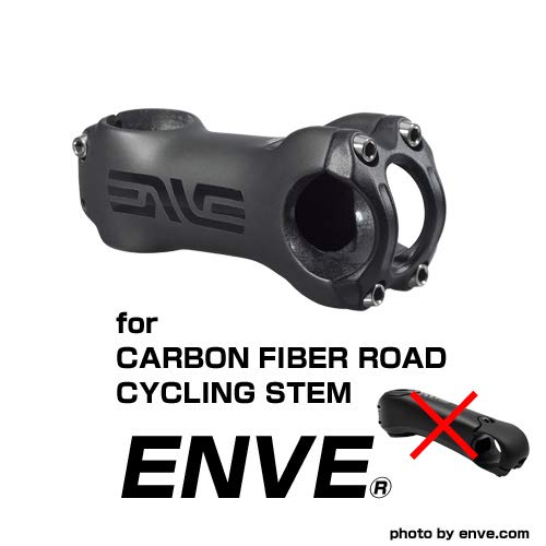 REC Mount CatEye Combo Mount for ENVE® Road Stem (Carbon Fiber Road Cycling Stem with Lower Adapter) [CAT-ENVE1+GP]