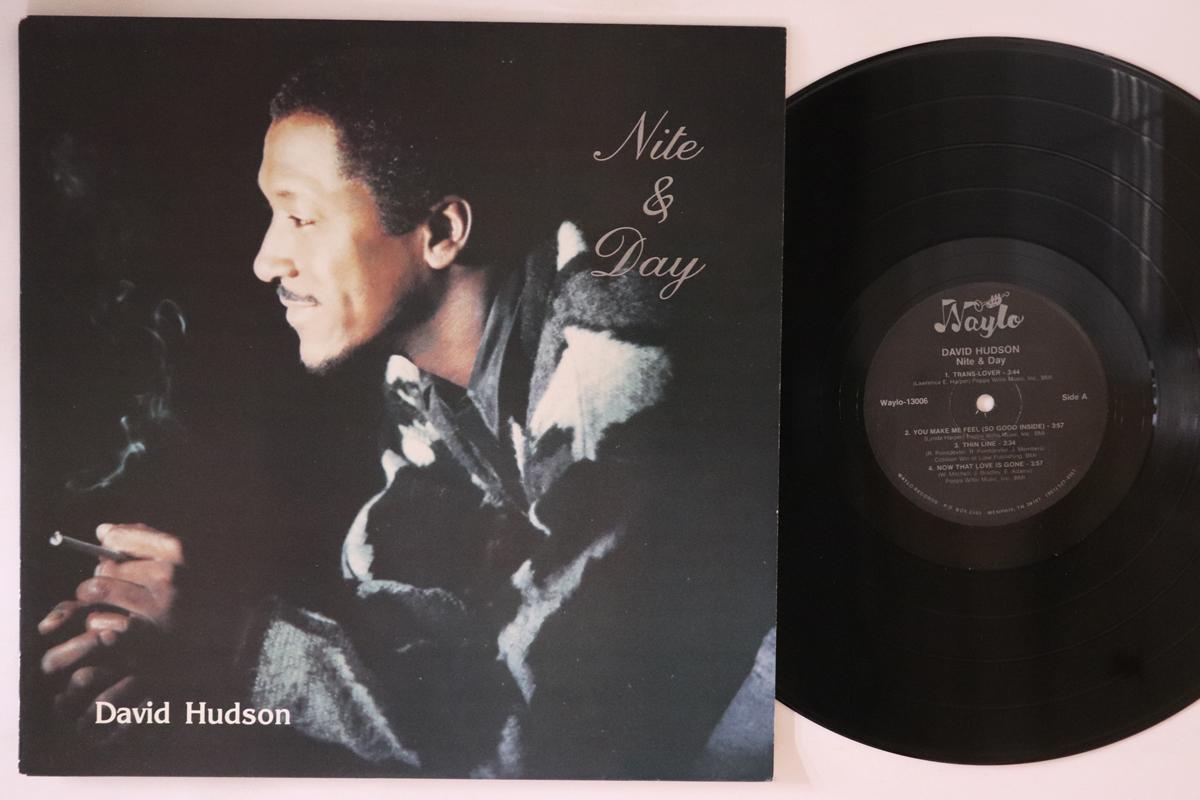 

LP Record DAVID HUDSON Nite Day WAYLO13006 WAYLO 1987 US SoulFunk Used