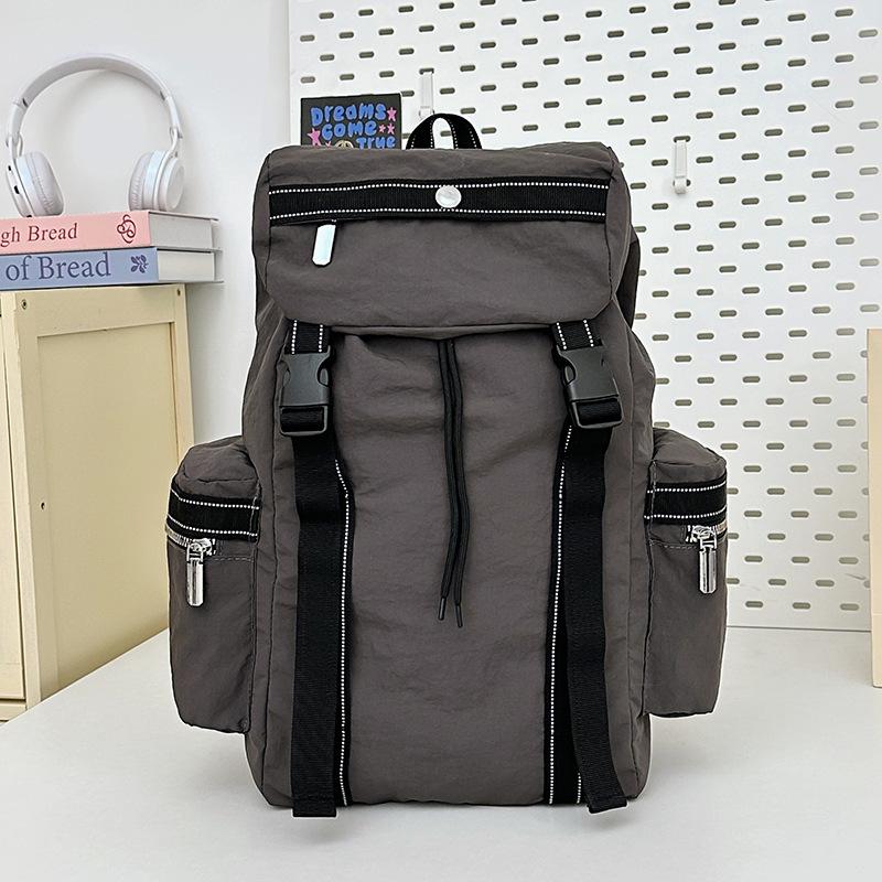 

Трендовый рюкзак женская сумка легкая сумка высокой ценности новый досуг спорт на открытом воздухе дорожный рюкзак серый