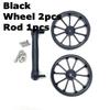 Folding Bike 100mm Easywheel Extension Rod for Brompton Birdy Rear Rack Easy Wheel Telescopic Bar Aluminum Alloy CNC