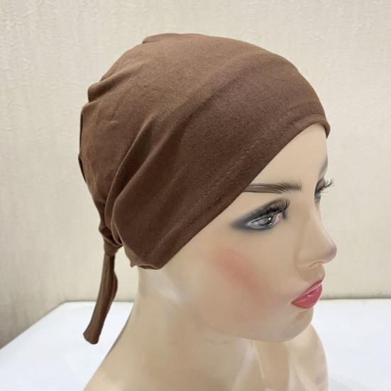 Etnisk stil høy hatt ensfarget knutedesign pustende lett hodeplagg hatt utendørsaktiviteter hodeplagg