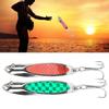 5 pcs Colorful Sequin Metal Artificial Fishing Lure Bait Sea Fishing Tackle Hard Lures with Hooks