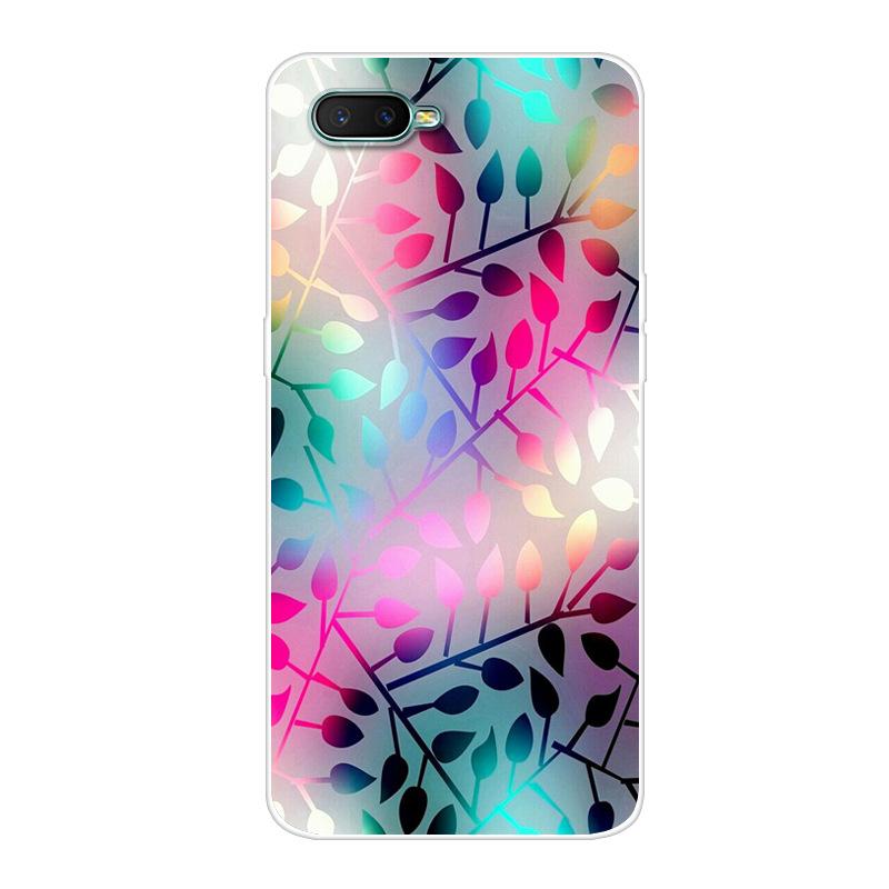 Pro OPPO RX17 Neo Pouzdro Kryt na telefon Měkký silikonový Tištěný zadní kryt Coque Pro OPPO RX17 Neo CPH1893 RX 17 Neo Kryt RX17Neo Capa