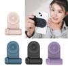 Portable Magnetic Camera Grip Ergonomic Designing Phone Tripod Mount Freely Adjustable for Self Video Photoshoots
