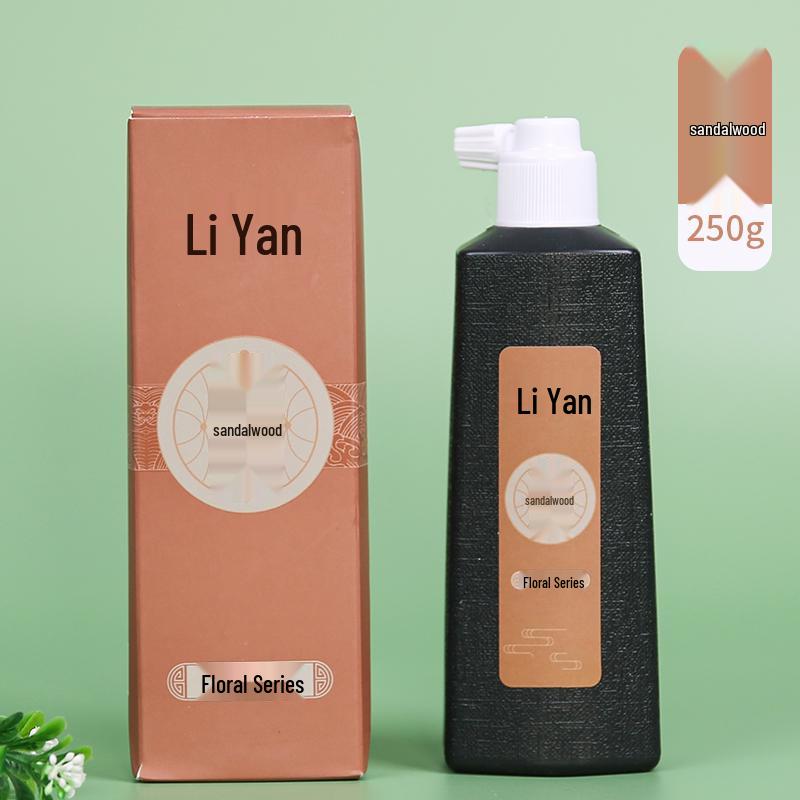 Floral Scented Calligraphy Ink Stick, 250g - Ideal for Small and Medium Script & Chinese Painting.