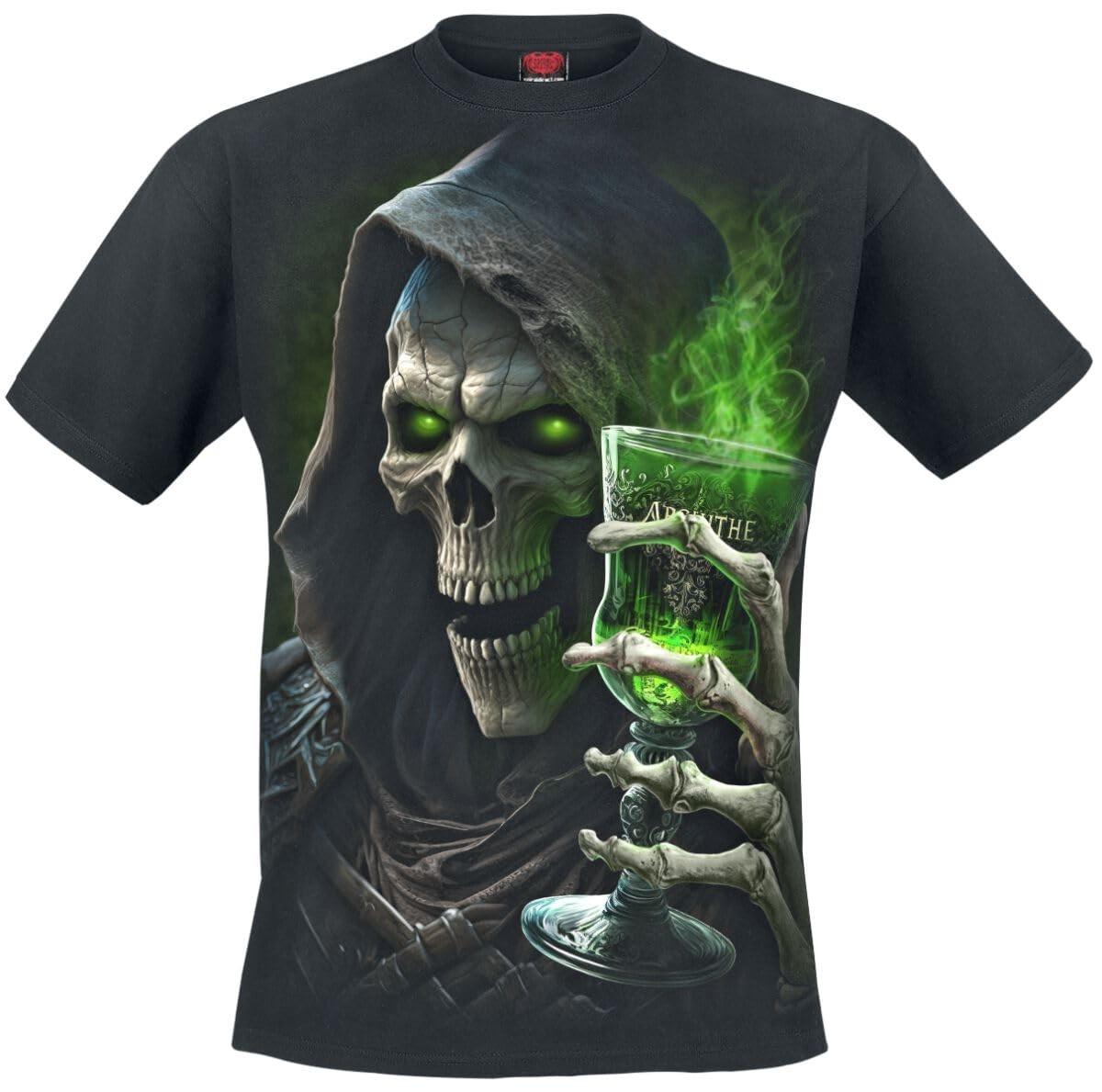 Spiral - The Green Fairy - T-Shirt Black XXL