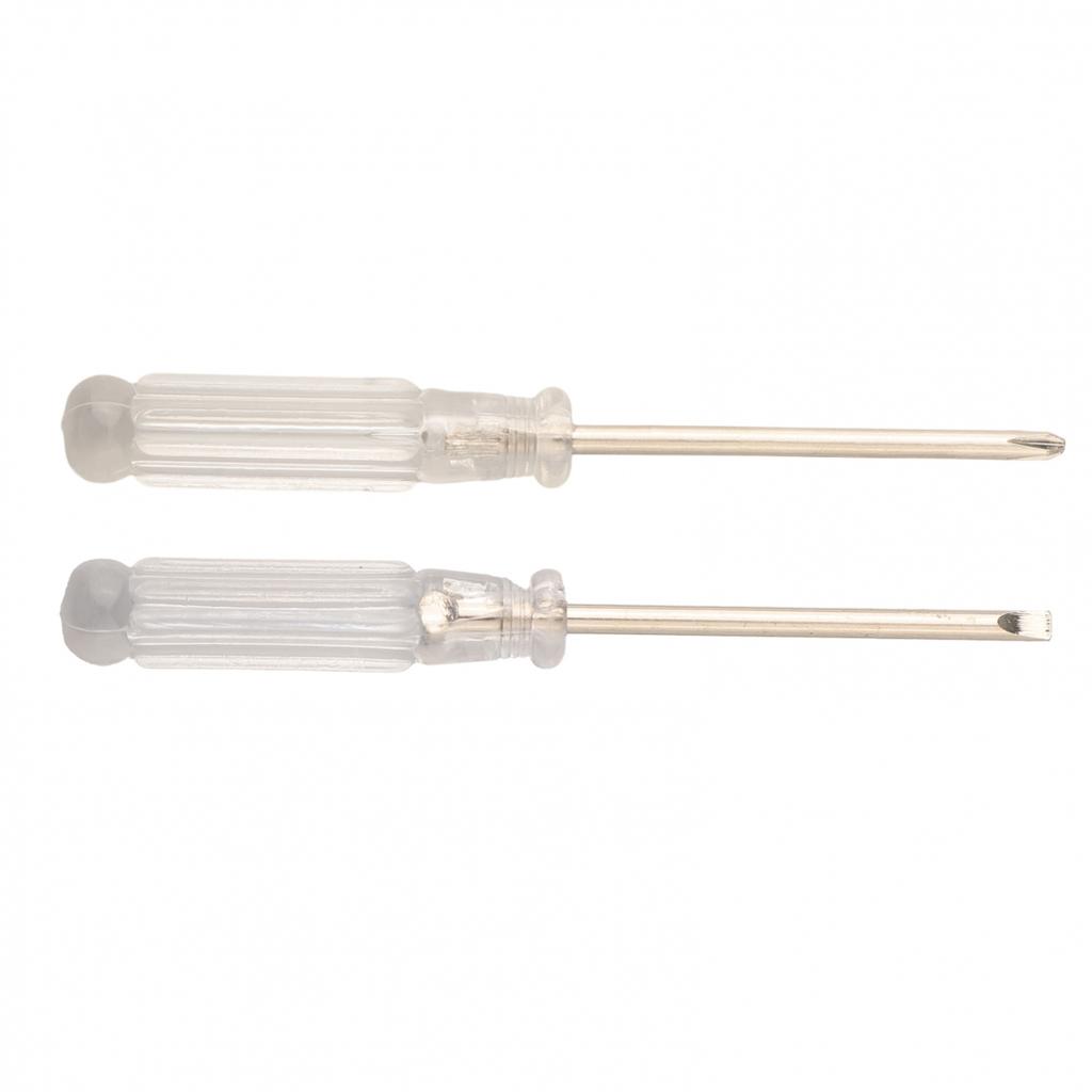 Miniature 2 Piece Precision Screwdriver Set for Small Appliances and Toys
