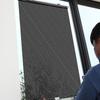 1Set Window Shade Wear-Resistant Nail- -Up Curtain Space-Saving Design for Window Balcony Privacy Blackout Temporary