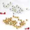 Gold & Silver 2-4mm Color-Retaining Spacer Beads for DIY Bracelets