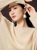 Women's Clearance Cashmere Sweater - Autumn/Winter 2026 Round Neck Silk Pullover, Loose & Comfortable Style