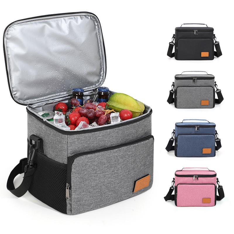 Large Capacity Outdoor Picnic Bag with Fresh-Keeping Ice Pack