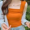Spring and Summer New Short Camisole Vest Women's Slim Base Shirt Sleeveless Top