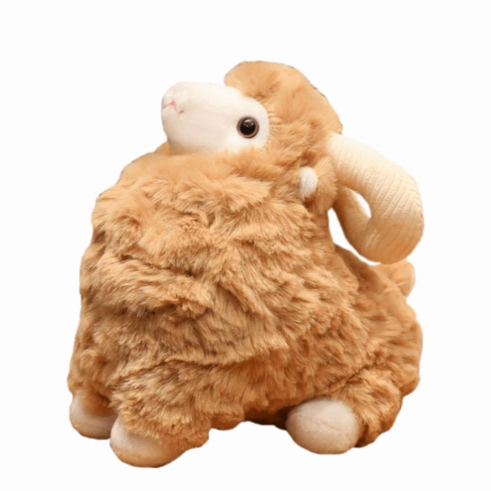 Cartoon Sheep Plush Doll Simulation Animal Fluffty Doll Creative Lamb Plush Toy Birthday Gift
