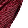 ZANZEA Women Casual Square Collar Summer Short Sleeve Grid Print Dress