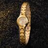 Golden Bracelet Watch For Women Small Dial Luxury Ladies Wristwatch Steel Elegant Quartz Female Clock Fashion Gift Reloj Mujer