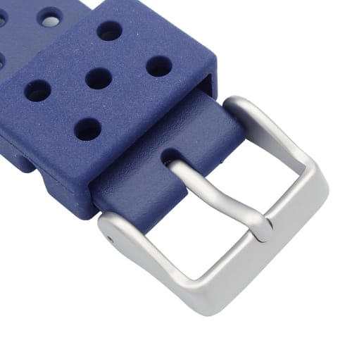 Seiko Watch Strap, RS04K22NY2, 22mm Mounting Width, 20mm Buckle Width, Urethane, Navy Blue, Genuine Diver's Watch.