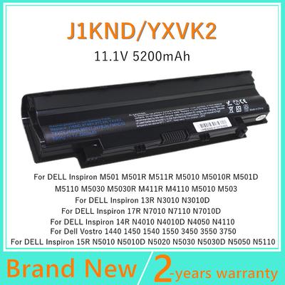 New Laptop Battery For Dell Inspiron N5020 N5030 N5040 N5050 N4010 N5010 N5110 N7010 N7110 For Vostro 1450 3450 3550 3750 J1KND