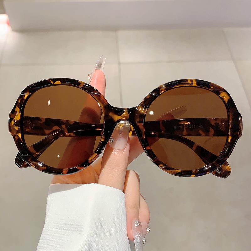 

Oversized Round Vintage Sunglasses Women For Men Luxury Brand Designer Sun Glasses Popular Outdoor Big Frame Punk Shades Uv400
