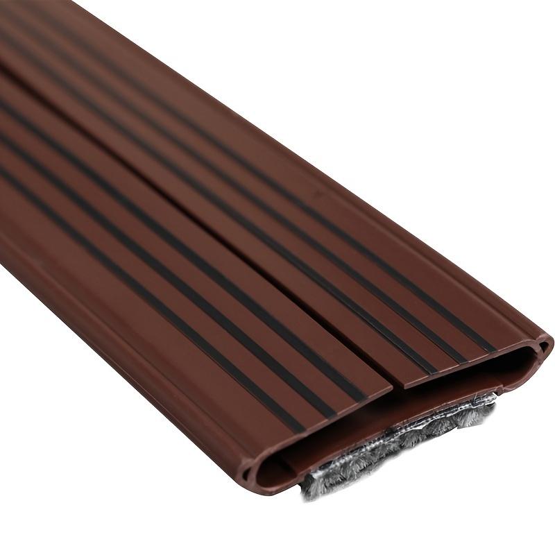 1Pc 93cmx5cm Bedroom Soundproof Door Bottom Sealing Strip Self-adhesive PVC Draught Excluder Insect Prevention Weather