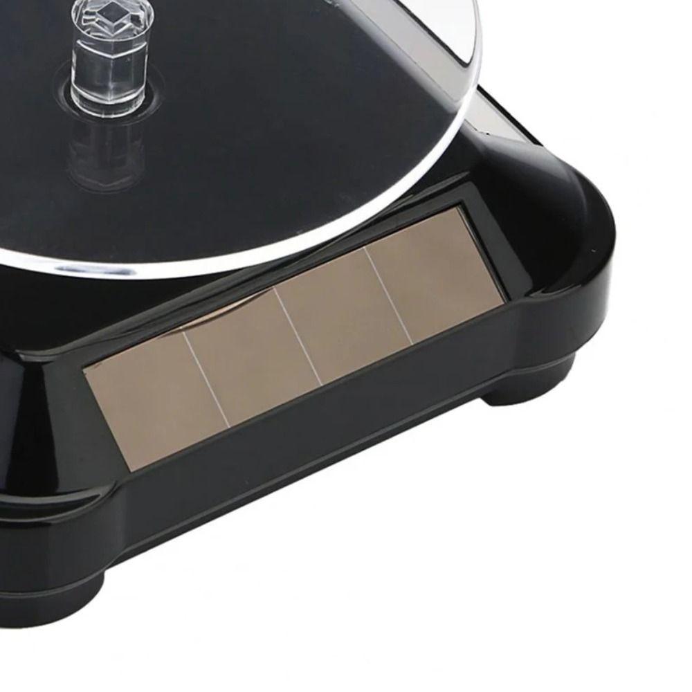 Bracelet Necklace Solar Jewelry Display Stand Rotating Display Stand  Hobby Collection