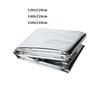 Waterproof Emergency Survival Blanket Gold-Sliver Outdoor Survival Rescue Curtain Portable 2 Colors Foil Thermal Blanket