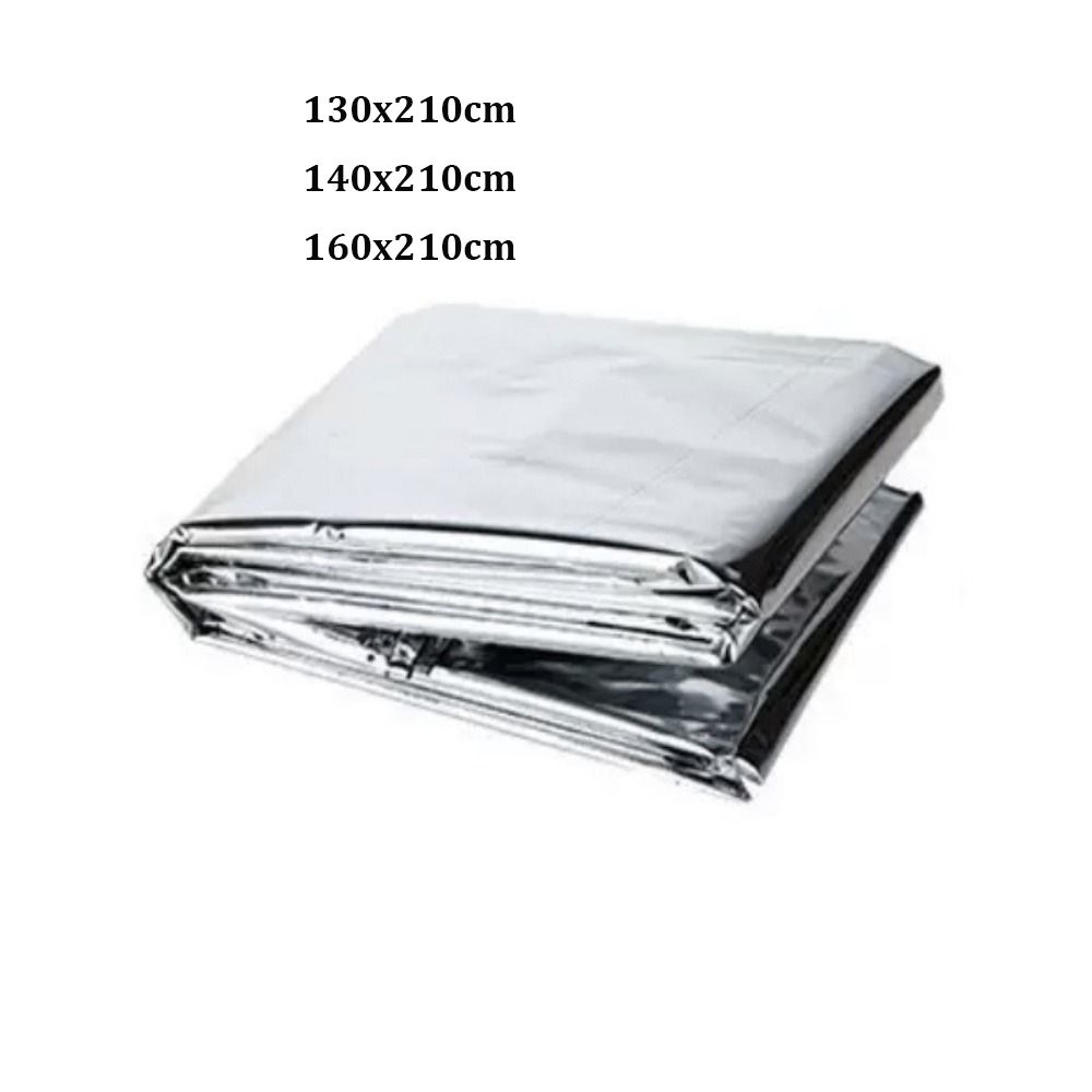 Waterproof Emergency Survival Blanket Gold-Sliver Outdoor Survival Rescue Curtain Portable 2 Colors Foil Thermal Blanket