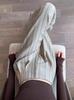 Women's Striped Wide-Leg Pants, Spring/Autumn 2026: Slimming High-Waisted, Floor-Length Drapey Casual Suit.
