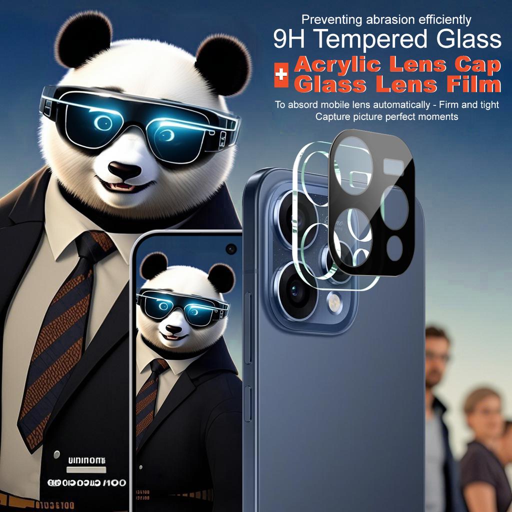 For OPPO Reno 15 15c 5G Glass IMAK High Definition Integrated Glass Lens Film Black Version