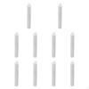 10 Stück Leere Farbtuben Aluminiumflaschen Acrylöl Nachfüllbar Probe Geeignet für Künstler