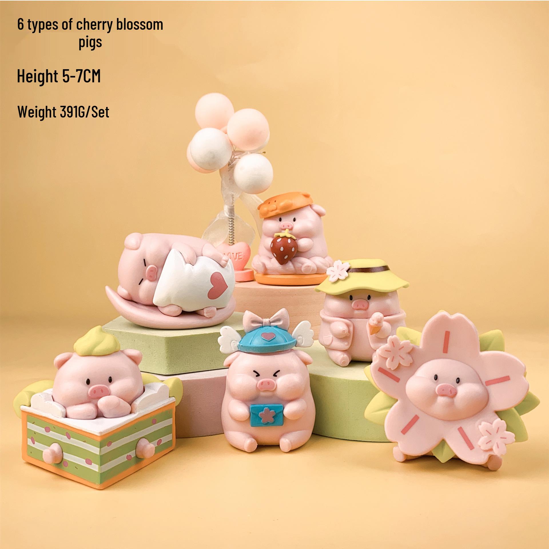 Piggy Dumpling Can with Braised Pork Doll Ornament