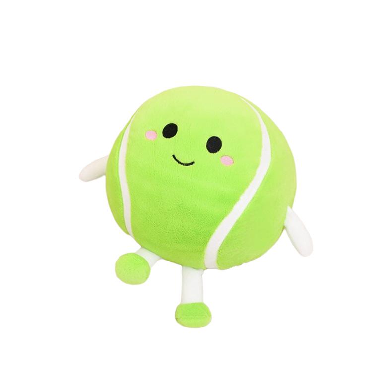 Cross-Border Sports Ball Plush Dolls: Tennis, Basketball, and Baseball Photo Props for Men