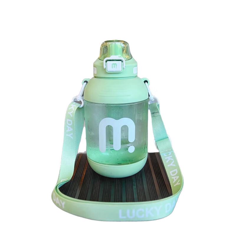 Lainuo Large Capacity Portable Straw Water Bottle