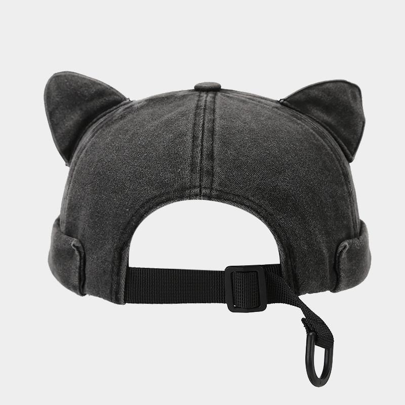 Summer Cotton Solid Color Docker Cap Brimless Hat Beanie Landlord Sailor Cap Women