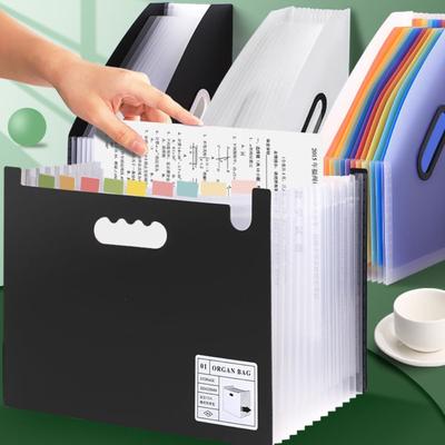 Large Capacity A4 Expanding Organ Bag Multi-layer Document Holder  Test Paper