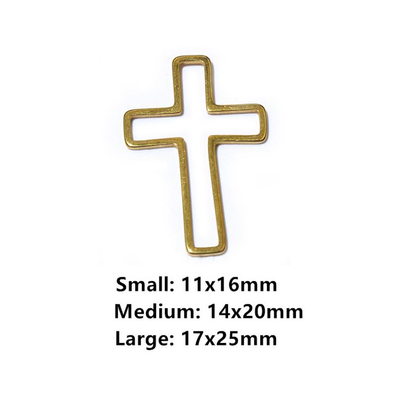 20pcs Moon Star Drop Heart Small Charms Gold Stainless Steel Pendant Open Bezels Hollow Frame Mold Bezel DIY Jewelry Making