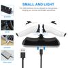 Controller Charging Charger Dock Station Wireless Controller, Dual Controller Charging Station Fit for Sony PS5 Controller with Type-C Charging Cable