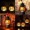 Halloween Decoration Oil Lamp Prop Pumpkin Skull LED Pony Lantern Creative Holiday Bar Party Light Bar Party Atmosphere Props