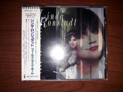 CD LINDA RONSTADT  Feels Like Home WPCR210 Elektra 1995 Japan ObiRock Used