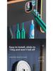 Wall-Mounted Multi-Functional Toothbrush Sterilizer and Holder