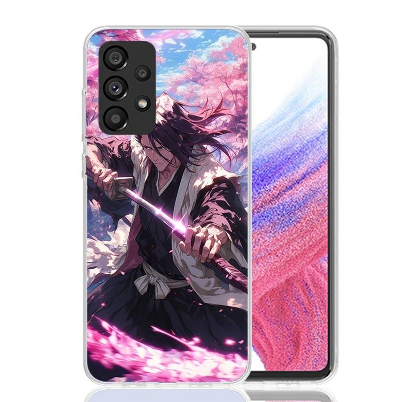 Bleach Kuchiki Byakuya Phone Case For Samsung Galaxy A17 A16 A14 A15 A13 A57 A56 A54 A55 A53 A37 A36 A34 A35 A33 A26 A24 A25 A23